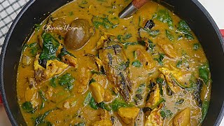 AMAZING Cocoyam soup recipe  Uziza soup recipe  Chinwe Uzoma Kitchen [upl. by Radley]