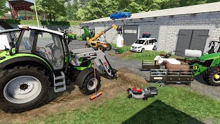 Jeune agriculteur passe une matinée 2022 à la Ferme  Farming Simulator 22 RolePlay [upl. by Enneira381]