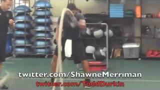 Shawne Merriman Workout [upl. by Eenehs874]