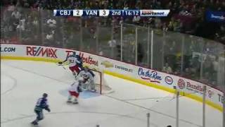 Vancouver Canucks vs Columbus Blue Jackets 1510 [upl. by Panthia621]