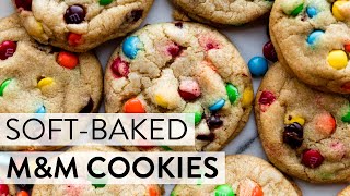 SoftBaked MampM Cookies  Sallys Baking Recipes [upl. by Noleta19]