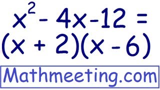 factoring trinomials 2 [upl. by Luhem606]