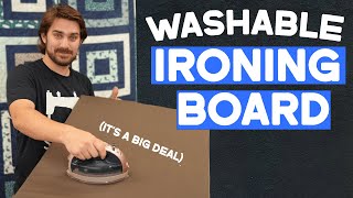 Easy to Make Washable Ironing Board Tutorial  Try It Out [upl. by Petronilla]