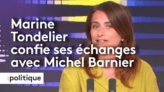 Nouveau Gouvernement  Marine Tondelier confie ses échanges avec Michel Barnier [upl. by Atoked]