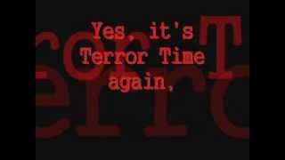 Skycycle  Its Terror Time Again with lyrics [upl. by Elbam]