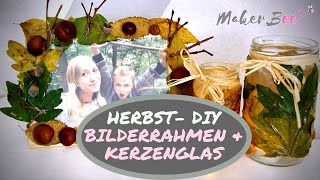 HerbstDIY aus Kastanien und Blättern [upl. by Vernier]