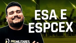 ESA e ESPCEX QUAIS AS PRINCIPAIS DIFERENÇAS [upl. by Irak439]