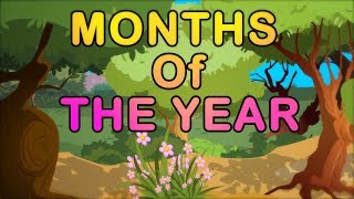 Nursery Rhyme Street  Months Of The Year Song  Popular Nursery Rhymes and Kids Songs  Ep 11 [upl. by Binny]