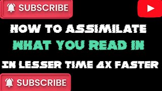 How to assimilate what you read in lesser time 4x faster in medical school 🎒🏫 [upl. by Studnia471]