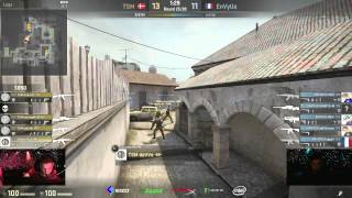 KennyS Ridiculous Flick Shot With AWP VS TSM  DreamHack London 2015 [upl. by Siaht227]