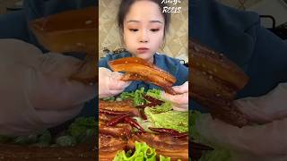 Pork mutton eating show 🥵🤤sohrts mukbang [upl. by Earej]