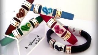 Creazioni Farfalle allEmbroidery Gerbere e Bracciale Querida [upl. by Rosmunda]