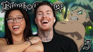 THEIR JOURNEY BEGINS  Black Clover Episode 3 Reaction [upl. by Gabriella]