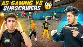 AS Gaming And GodSunny In Lone Wolf 2 Vs 2 With Subscribers😮😍Free Fire India [upl. by Sparhawk259]