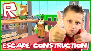 Escape The Construction Yard Obby  Roblox [upl. by Noterb]