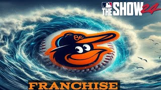 MLB The Show 24 Orioles franchise EP 24 game two at Nats [upl. by Marcellus89]