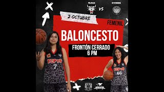 🏀Políticas vs Veterinaria  Jornada 3  Baloncesto Femenil  Juegos Universitarios 20251 [upl. by Elaen]