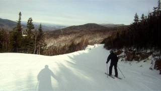 Skiing down the Polecat trail at Wildcat Mountain [upl. by Callum]