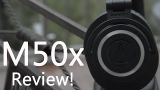 Audio Technica ATH M50x Review [upl. by Joane673]