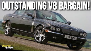 Jaguar XJR Super X350  One of the best V8 bargains around  BEARDS n CARS [upl. by Canfield]