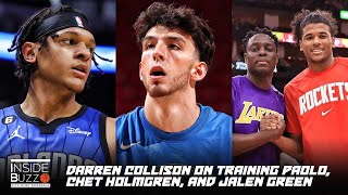 Darren Collison on training future stars Paolo Banchero Chet Holmgren amp Jalen Green  Inside Buzz [upl. by Birmingham]