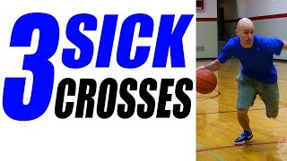 3 SICK Crossover Moves How To Best Basketball Moves  NBA Ankle Breakers [upl. by Arammat]