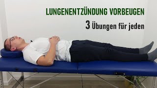 LUNGENENTZÜNDUNG durch ATEMÜBUNGEN vorbeugen ✅ 3 wichtige Übungen für Anfänger [upl. by Ondrea303]