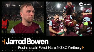 quotHES GOT THAT QUALITYquot 😮‍💨  Jarrod Bowen  West Ham 50 SC Freiburg  UEFA Europa League [upl. by Assilen708]