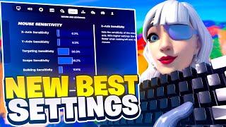 BEST Chapter 5 PC Keyboard amp Mouse Settings Sensitivity  Keybinds In Fortnite [upl. by Refynnej664]