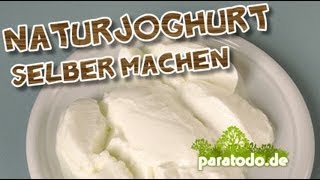 Eigenen Joghurt selber machen  paratodode vom 10062013 [upl. by Edmead]