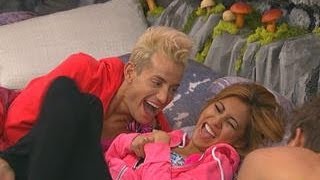 Big Brother  Tickle Fight  Live Feed Clip [upl. by Ribaj]