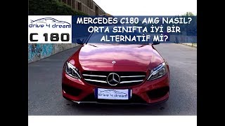 MERCEDES C180 AMG NASILORTA SINIFIN EN İYİSİ Mİ TEST VE ÖZELLİKLERİ LIVING WITH MERCEDES C180 AMG [upl. by Fidole]