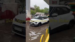 Water Logging at Badarpur Metro Station New Delhi  waterlogging metrostation badarpur viral [upl. by Oswald]