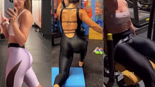 SPANDEX SPORT SKINNY LEGGINGS COMPILATION VIDEO 88  Spandex Wear Vids [upl. by Floyd629]