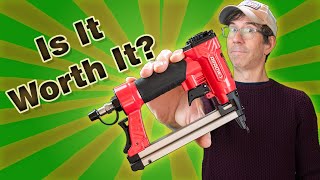 Arrow PT50 Pneumatic Staple Gun Tool Tryout [upl. by Mathi]