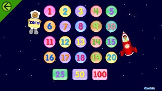 Starfall® Numbers  Learn to Count  010 20 amp 100 [upl. by Silado]