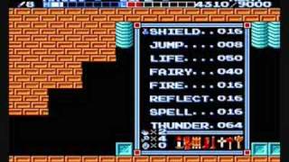 Zelda 2 The Adventure of Link Final Boss NES [upl. by Ardnasyl]