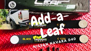 Install Ironman AddaLeaf in Nissan Navara D40 [upl. by Aiuqram]