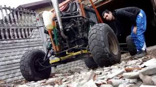 Moje buggy micra k10 70kM ps drift snow [upl. by Baumbaugh]