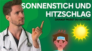 Der Unterschied zwischen Hitzschlag und Sonnenstich [upl. by Nylinnej]