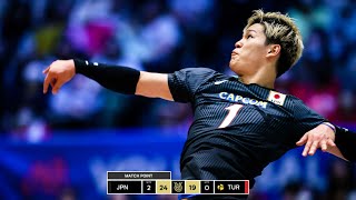 Yuji Nishida Dominated Against Turkiye in Mens OQT 2023 [upl. by Durand52]