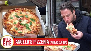 Barstool Pizza Review  Angelo’s Pizzeria Philadelphia [upl. by Maynord]