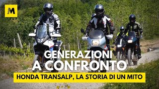 Honda Transalp la storia di un mito tutte le generazioni a confronto [upl. by Illak]