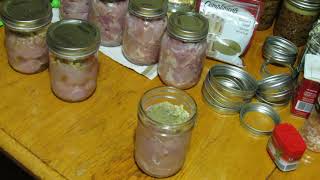 Pressure Canning Chicken Thighs With Dried Spices [upl. by Grete]