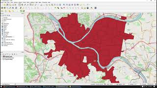 ITS QGIS Adding imported Shapefile layer [upl. by Celestyna]