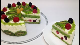 ТОРТ  МУСС quot ИЗУМРУДНЫЙ БАРХАТquot cake  mousse quotemerald velvetquot [upl. by Jacobsohn]