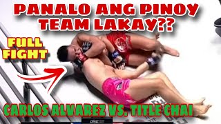 PANALO ANG TEAM LAKAY CARLOS ALVAREZ VS TITLE CHAI  FULL FIGHT OCTOBER 6 2023  SUBMISSION [upl. by Mia]