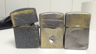 Zippo Windproof Lifetime Warranty Proof I destroy and get repaired [upl. by Cirderf]