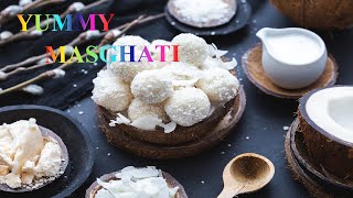 SWEETS MASGHATI EASY amp FAST مسقطی خوشمزه با روش سریع و آسان [upl. by Enedan514]