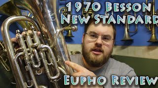 1970 Besson New Standard Compensating Euphonium Review [upl. by Speroni7]